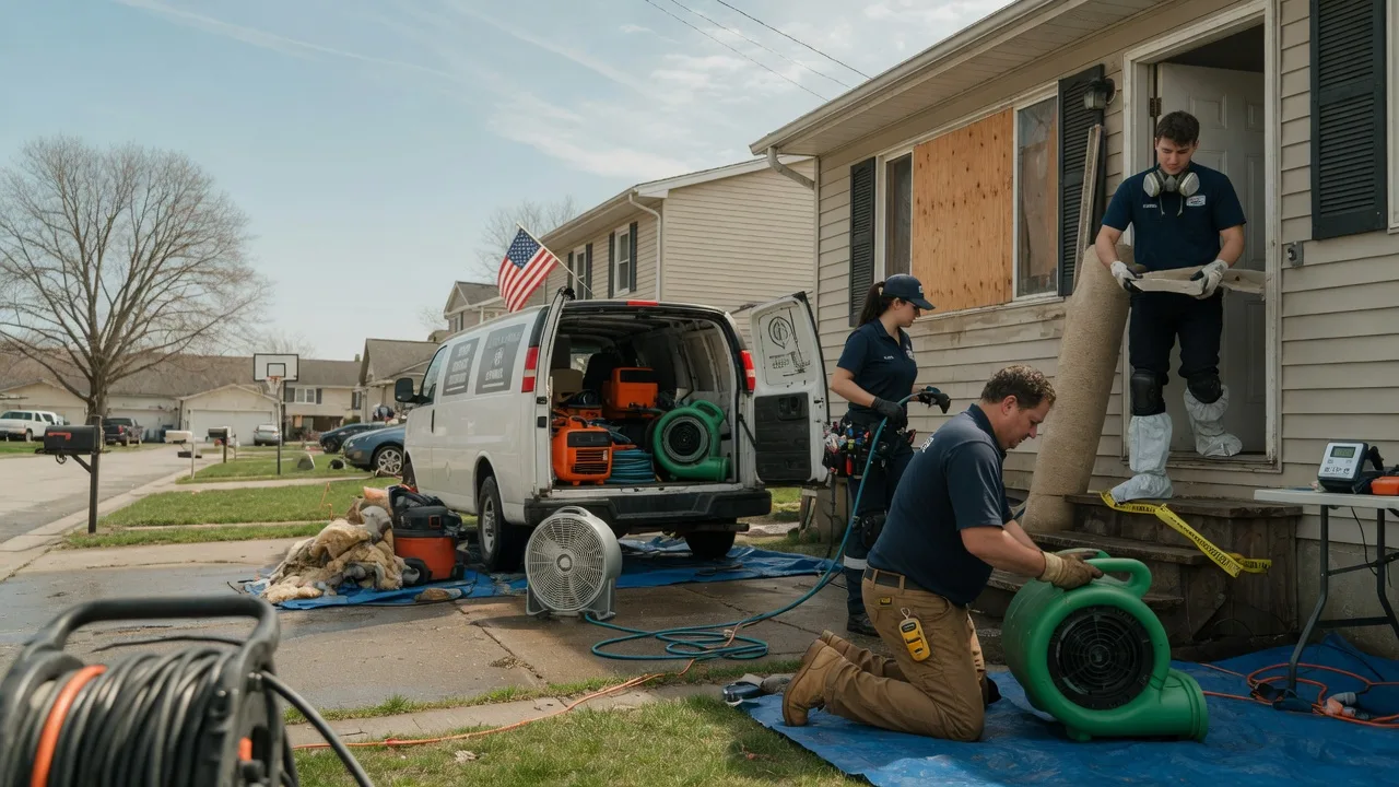 Water Damage Restoration in Patterson, IL near me